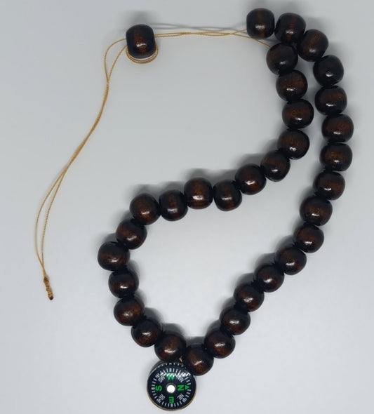 Tasbih Tradition "Premium"- Nomade Wood Compass
